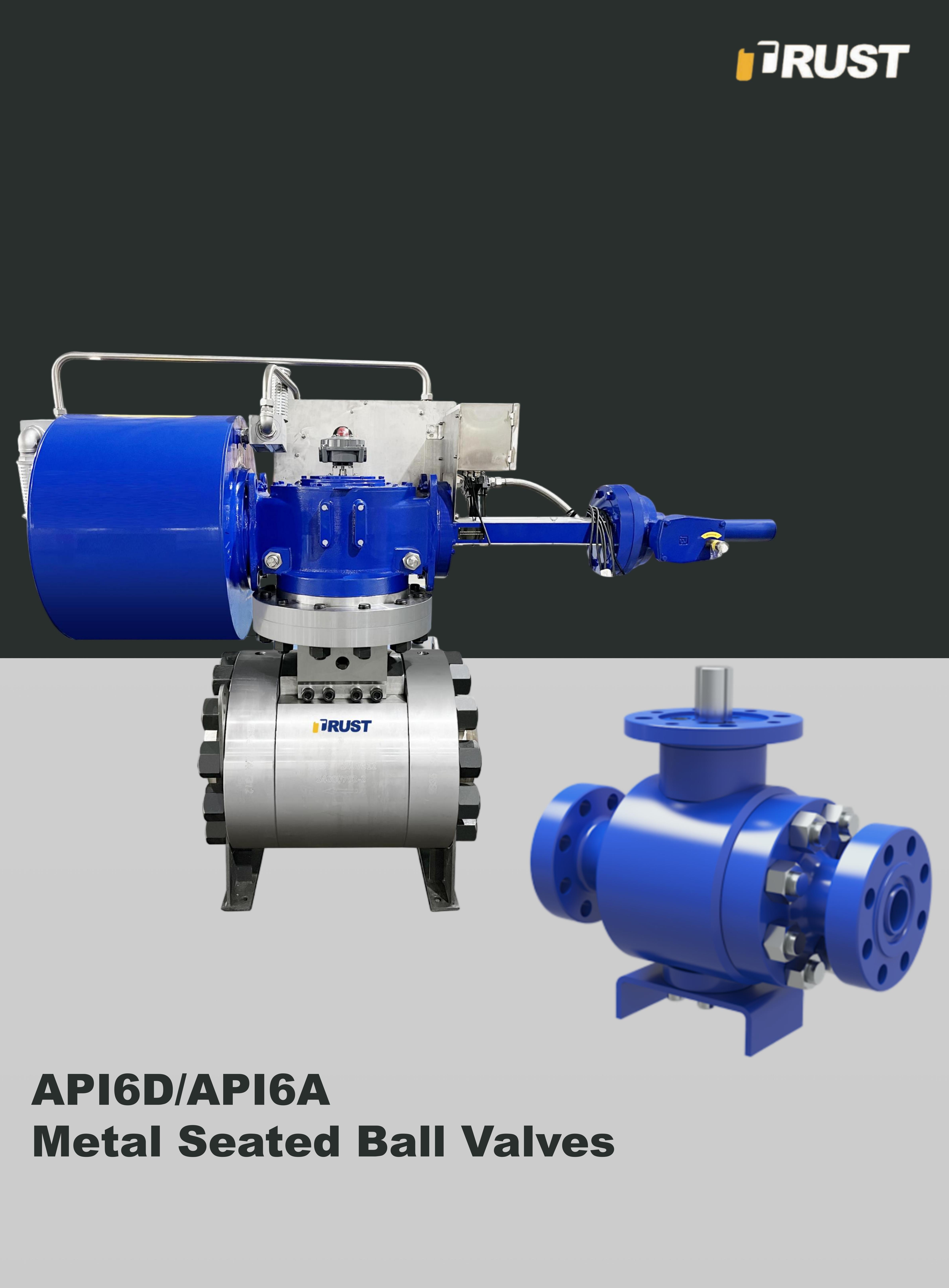 Vannes à Boule à Siège Métallique pour Services Sévères