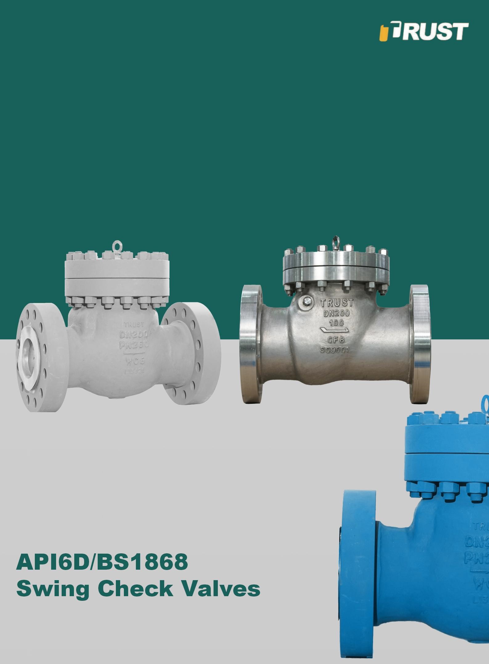 Vannes de Retenue à Battant