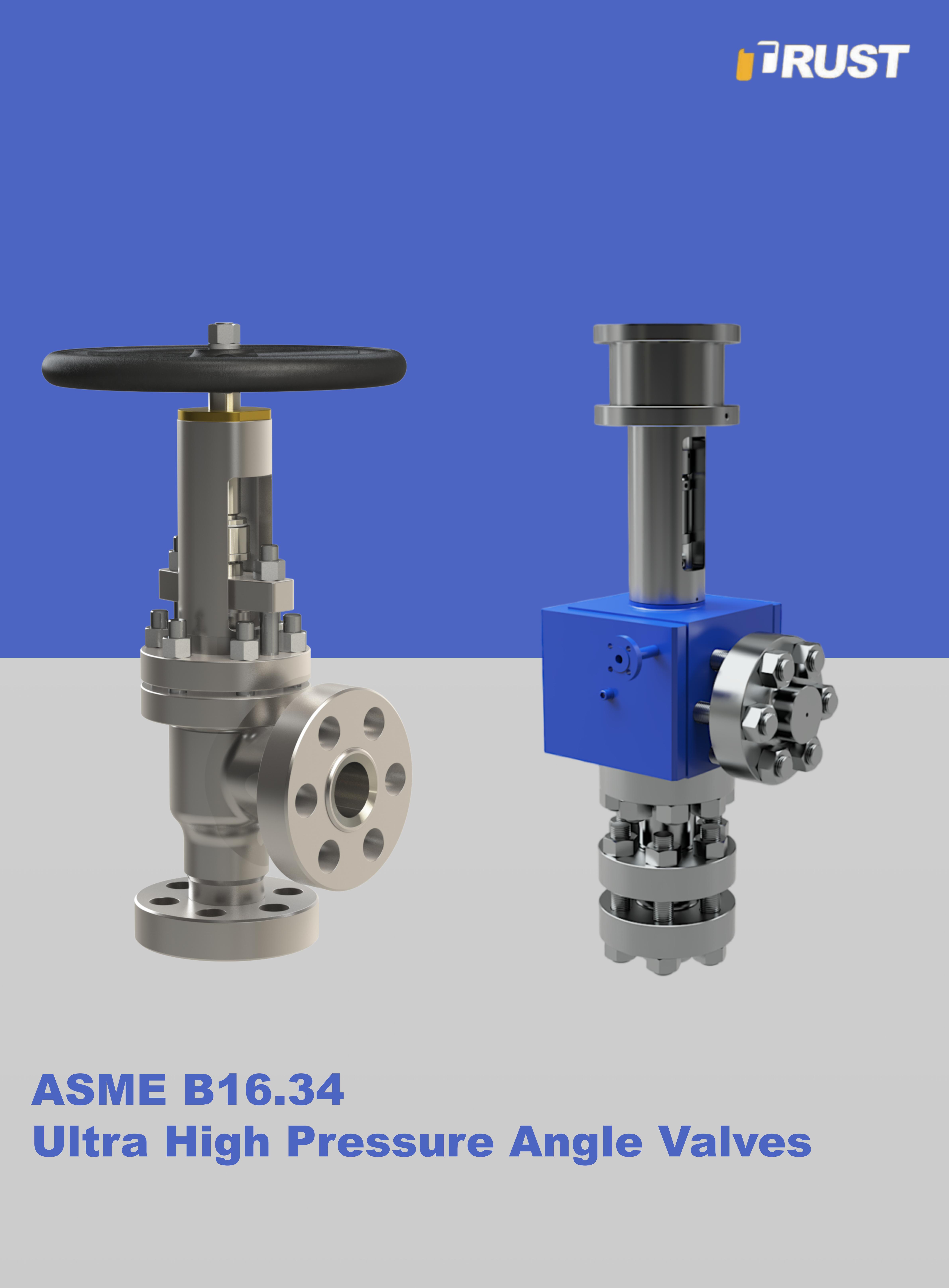 Vannes à Angle à Ultra Haute Pression