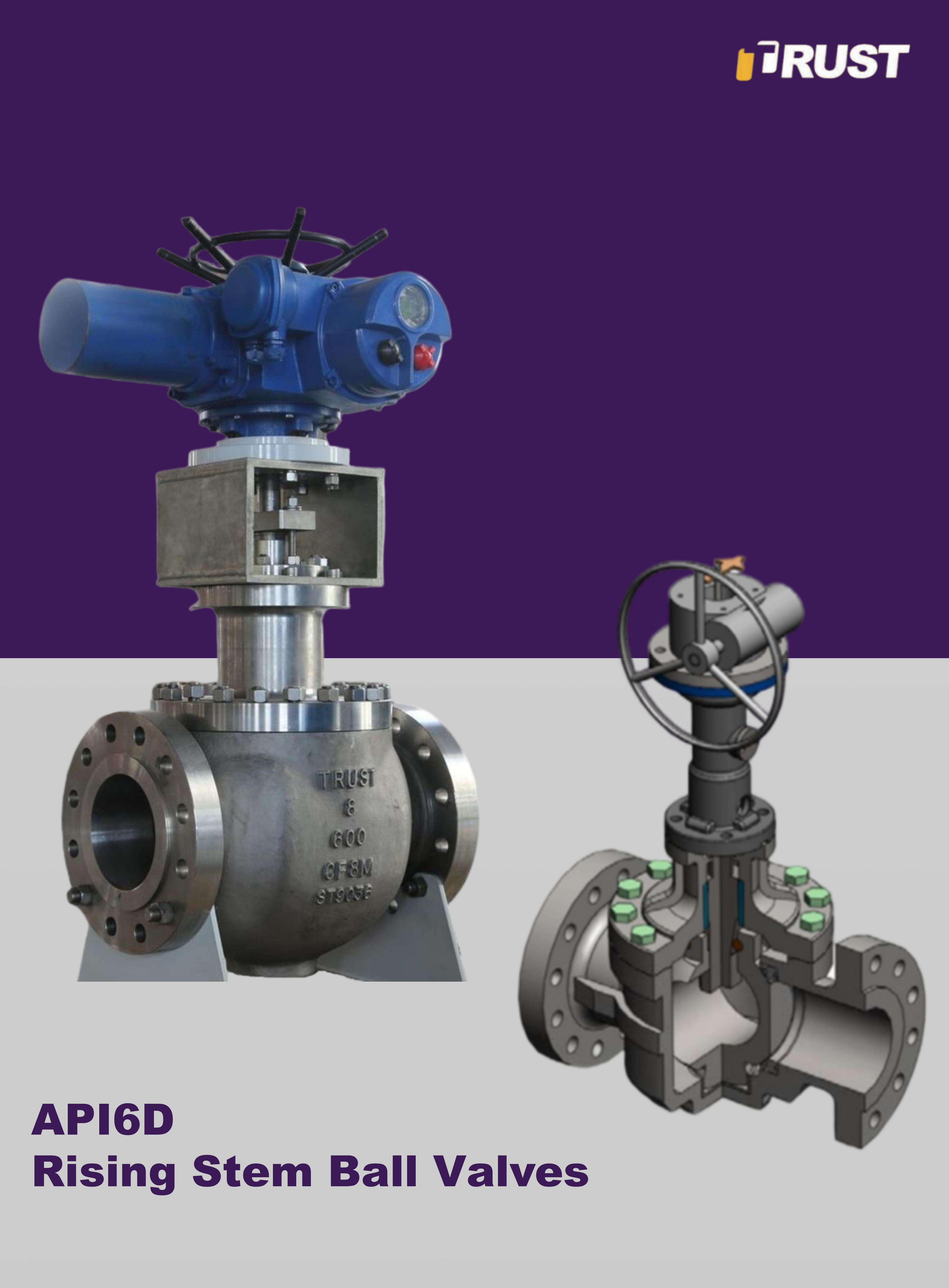 Vannes à Boule à Tige Ascendante